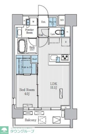 Terra蚕糸の森の物件間取画像